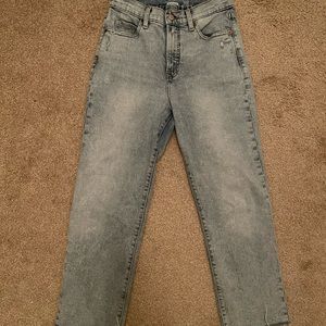 Old Navy Sky Hi Straight Jeans